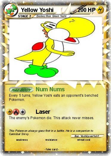 Pokemon Yellow Yoshi