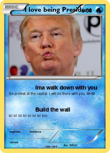 Pokemon I love being President