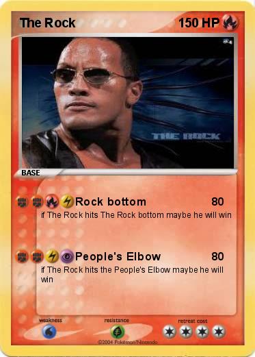 Pokemon The Rock