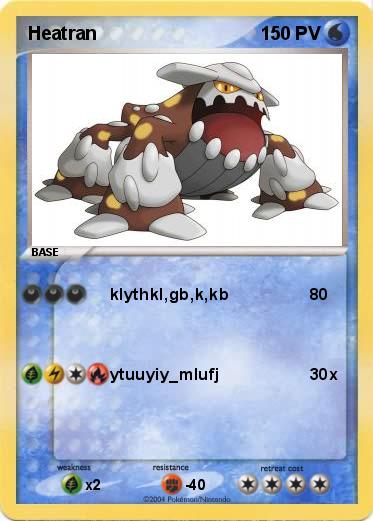 Pokemon Heatran
