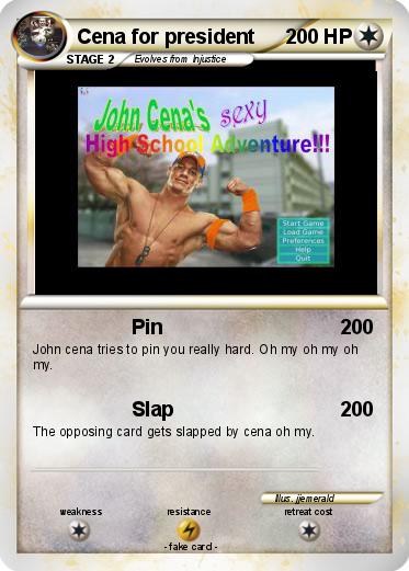 Pokemon Cena for president