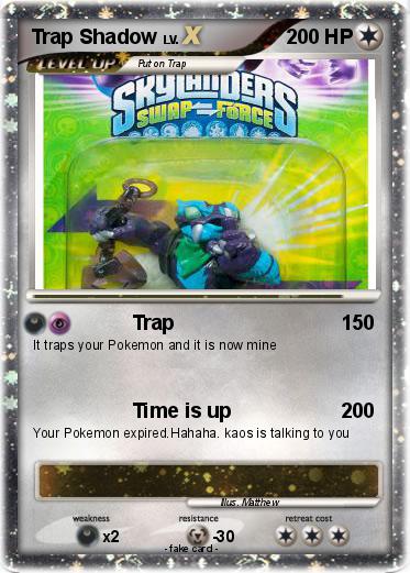 Pokemon Trap Shadow