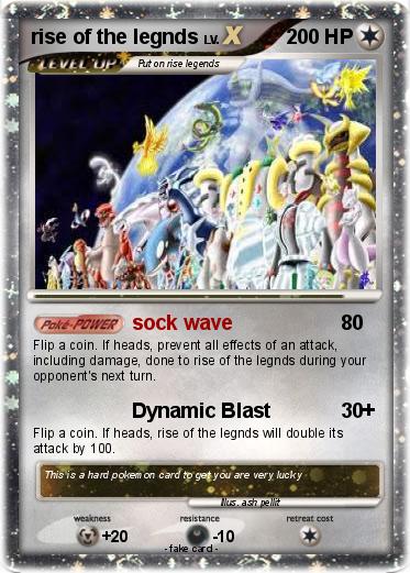 Pokemon rise of the legnds