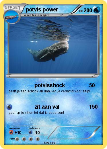 Pokemon potvis power