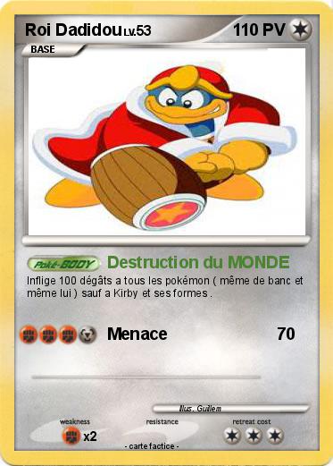 Pokemon Roi Dadidou