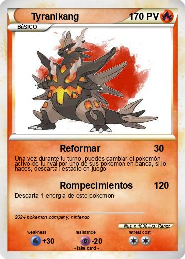 Pokemon Tyranikang