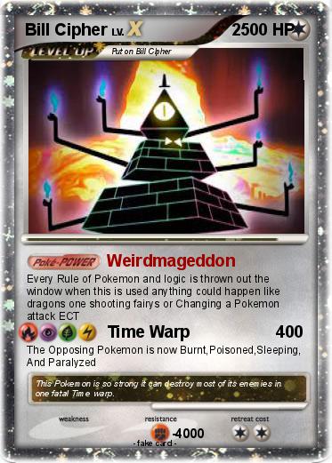 Pokemon Bill Cipher