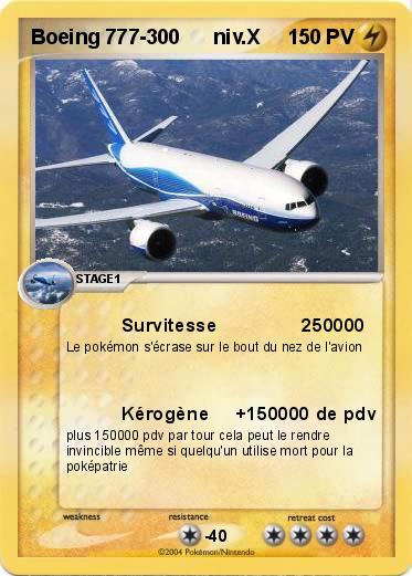 Pokemon Boeing 777-300      niv.X