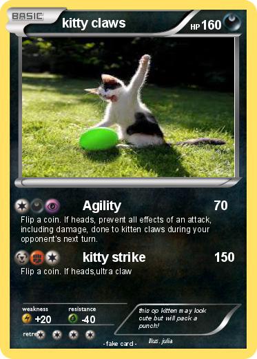 Pokemon kitty claws