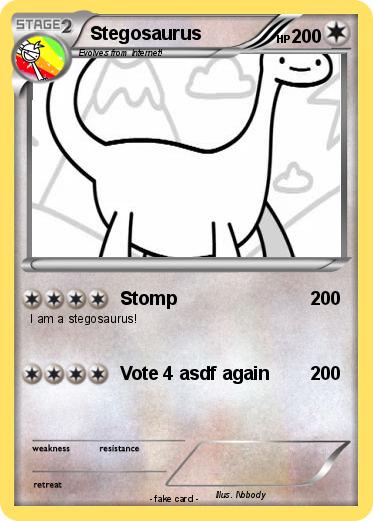 Pokemon Stegosaurus