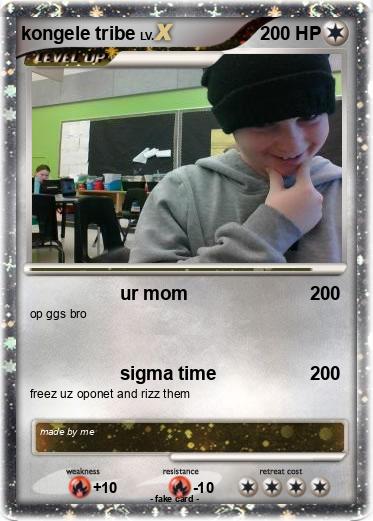 Pokemon kongele tribe