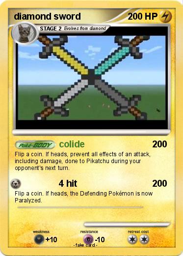 Pokemon diamond sword