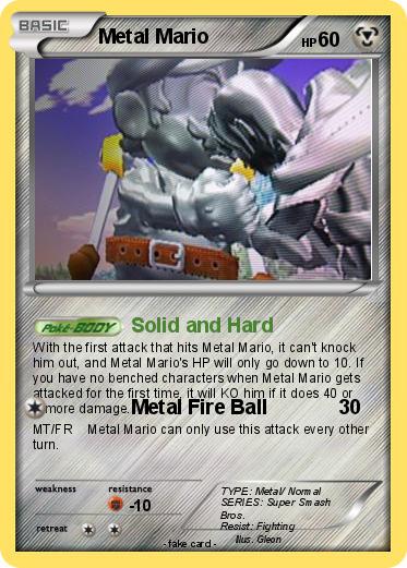 Pokemon Metal Mario