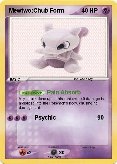Pokemon Mewtwo:Chub Form