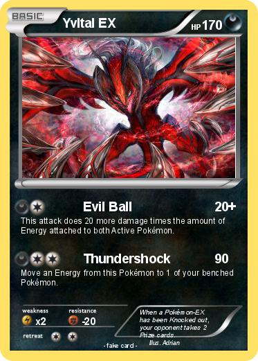 Pokemon Yvltal EX