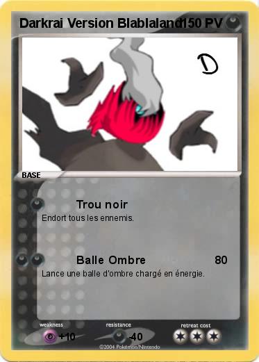 Pokemon Darkrai Version Blablaland