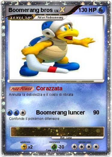 Pokemon Boomerang bros