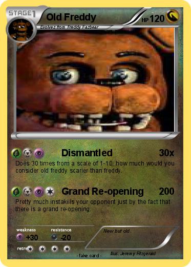 Pokemon Old Freddy