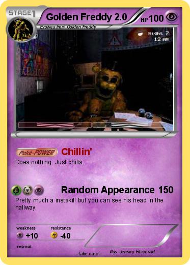 Pokemon Golden Freddy 2.0