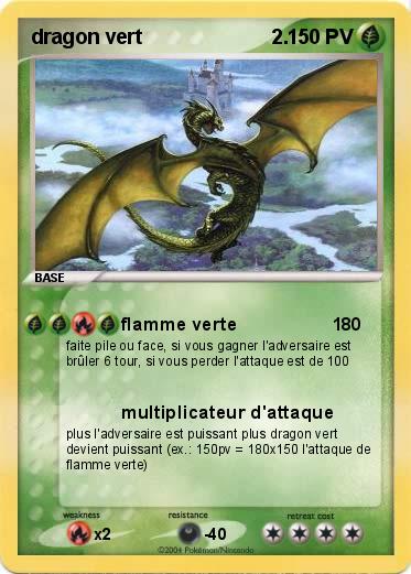 Pokemon dragon vert                       2.