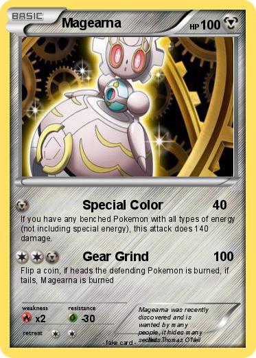 Pokémon Magearna 1 1 - Special Color - My Pokemon Card