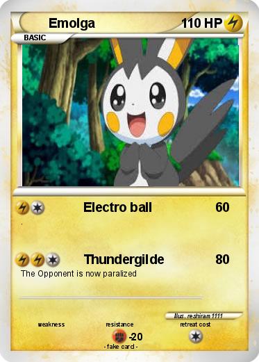 Pokemon Emolga