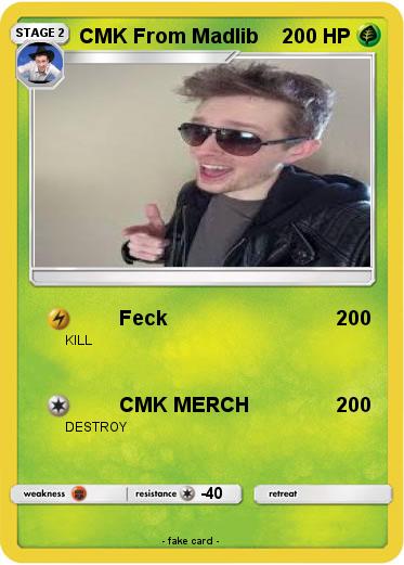 Pokemon CMK From Madlib