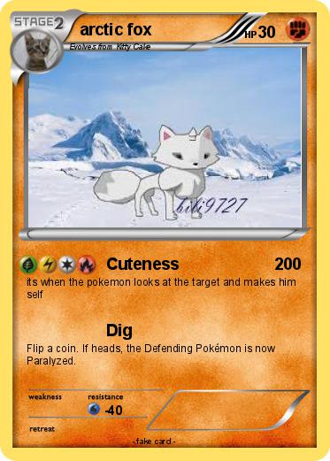 Pokemon arctic fox
