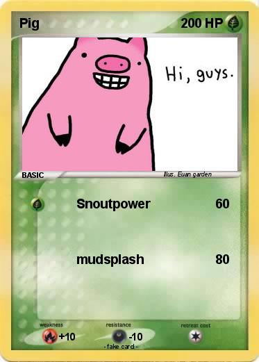 Pokemon Pig