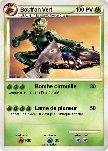 Pokemon Bouffon Vert