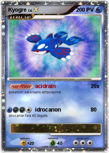 Pokemon Kyogre
