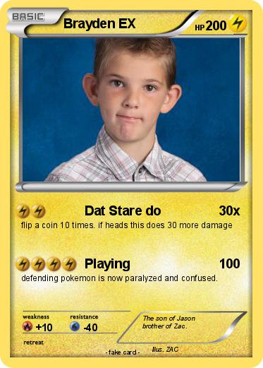 Pokemon Brayden EX