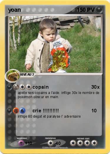 Pokemon yoan