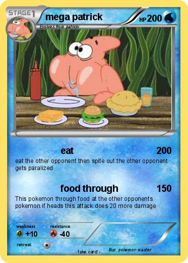 Pokemon mega patrick