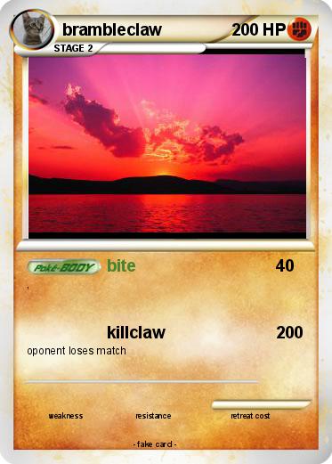 Pokemon brambleclaw
