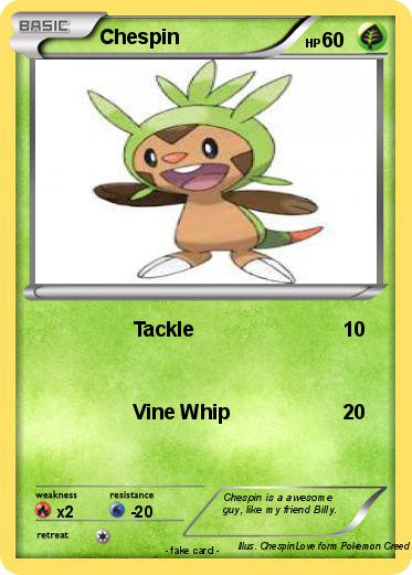 Pokemon Chespin