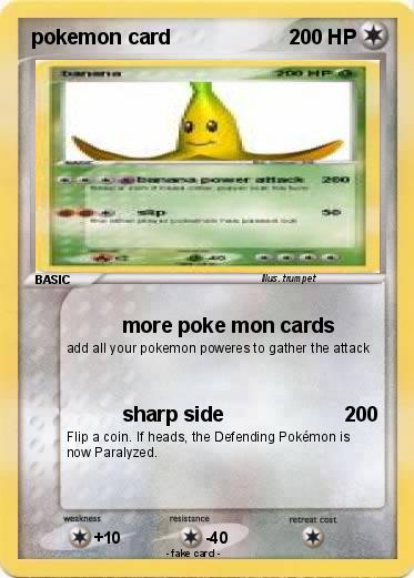 Pokemon pokemon card
