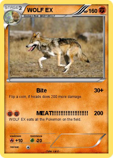Pokemon WOLF EX
