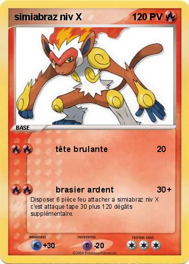 Pokemon simiabraz niv X
