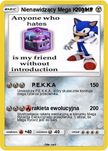Pokemon Nienawidzący Mega Knighta
