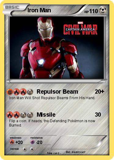 Pokemon Iron Man