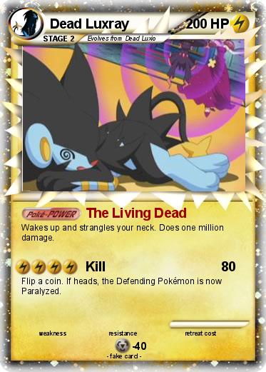 Pokemon Dead Luxray