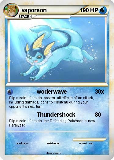 Pokemon vaporeon
