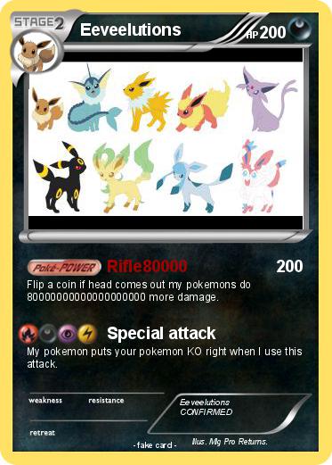 Pokemon Eeveelutions