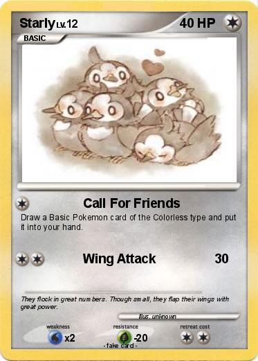 Pokemon Starly