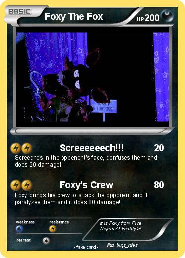 Pokemon Foxy The Fox