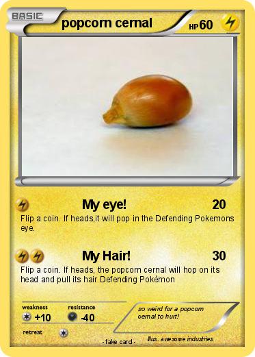 Pokemon popcorn cernal