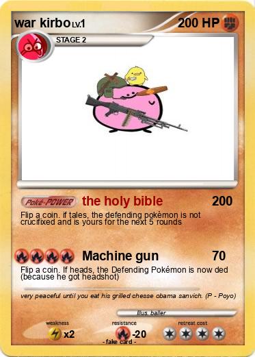 Pokemon war kirbo