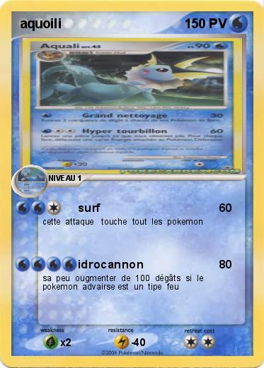 Pokemon aquoili