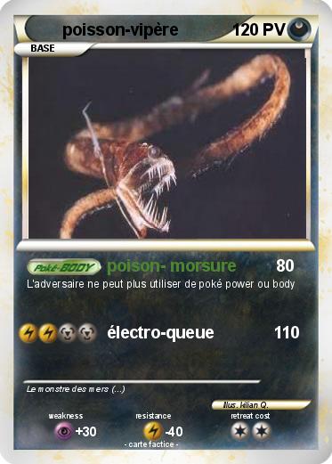 Pokemon poisson-vipère
